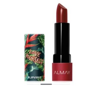 Almay Lip Vibes, Hypoallergenic, Cruelty Free, Love Your Self.